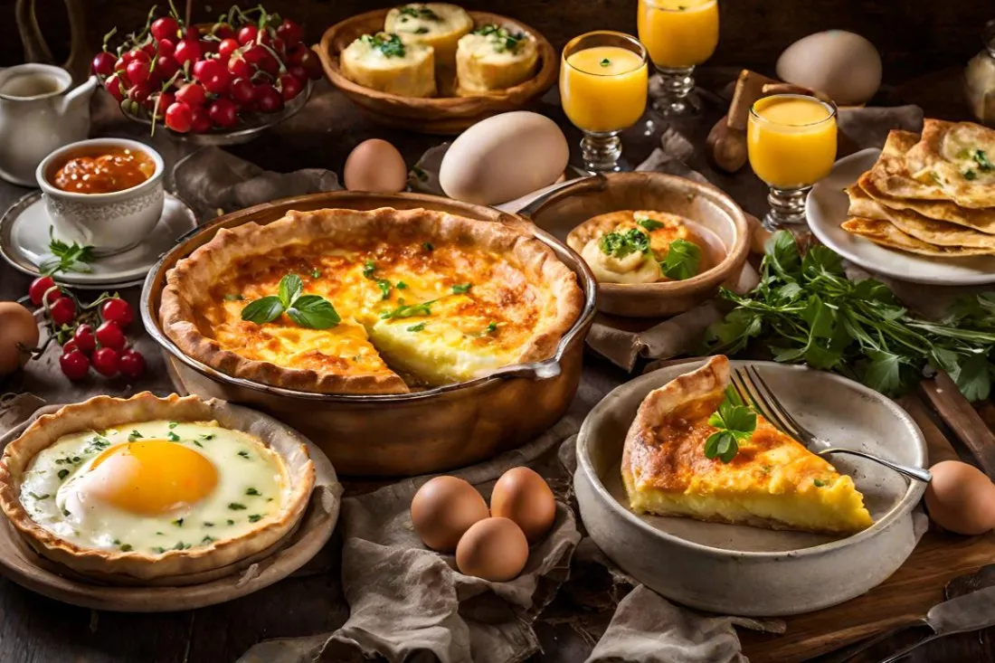 What is a French egg dish called?