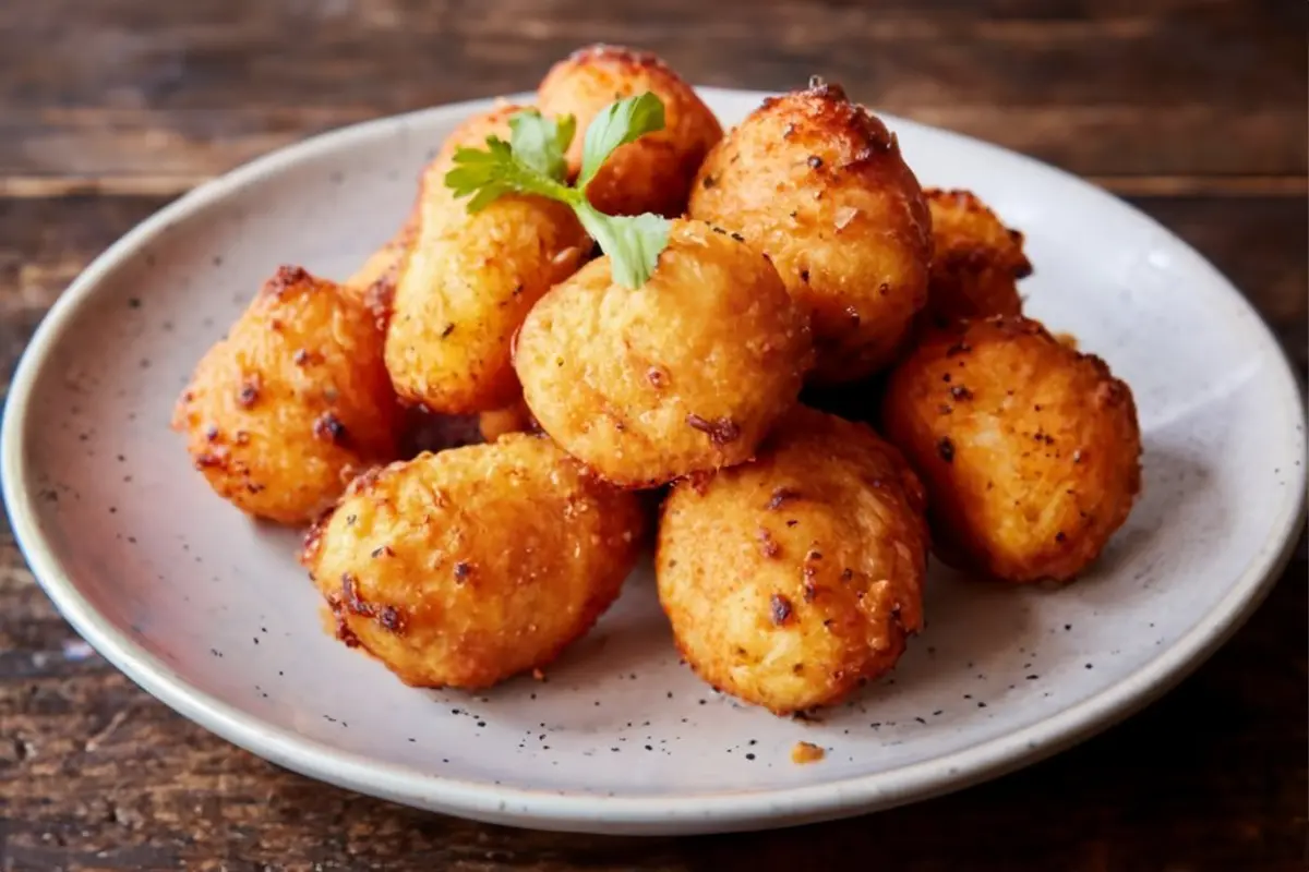 What are seafood hush pups?