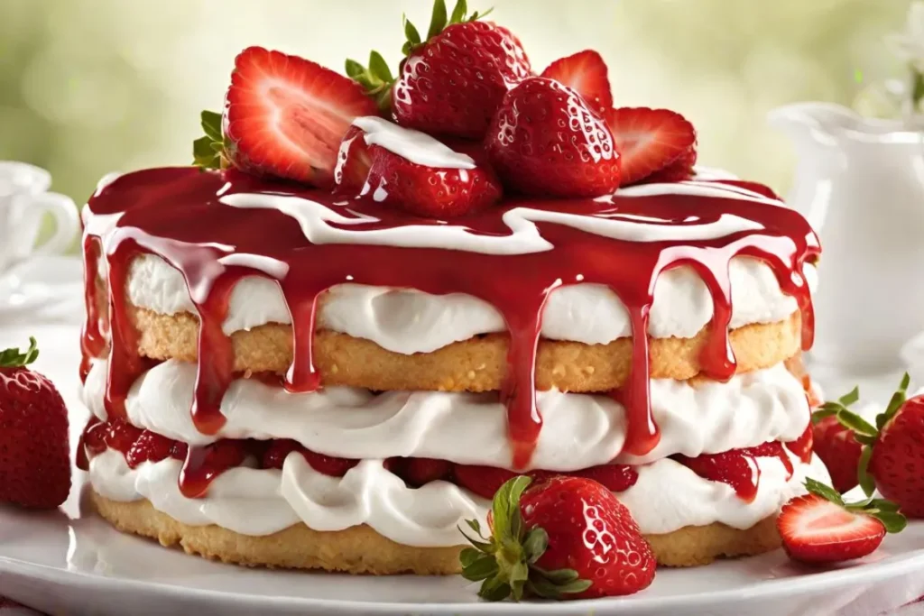 What is strawberry shortcake made of?